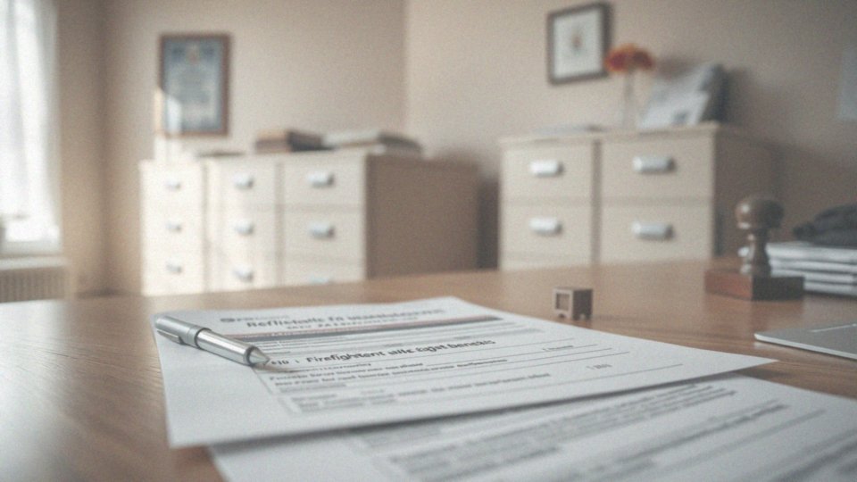 Jakie są formalności związane z wnioskiem o przyznanie świadczenia dla strażaków?
