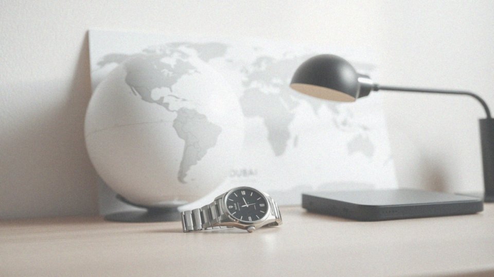 Jakie są współrzędne geograficzne Dubaju względem czasu UTC?