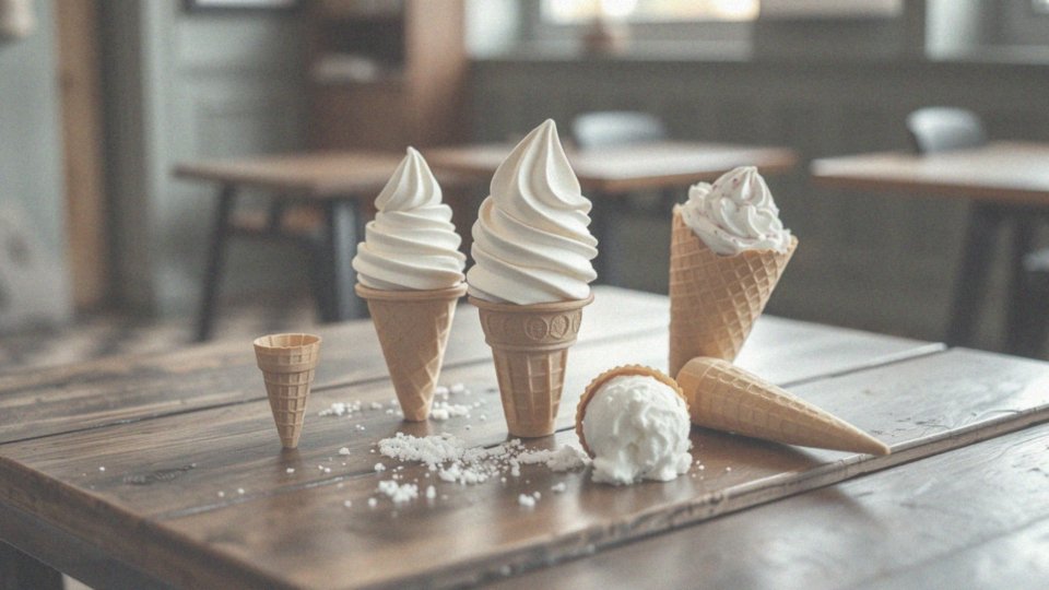 Jakie są różnice w wadze pomiędzy rodzajami wafli do lodów?