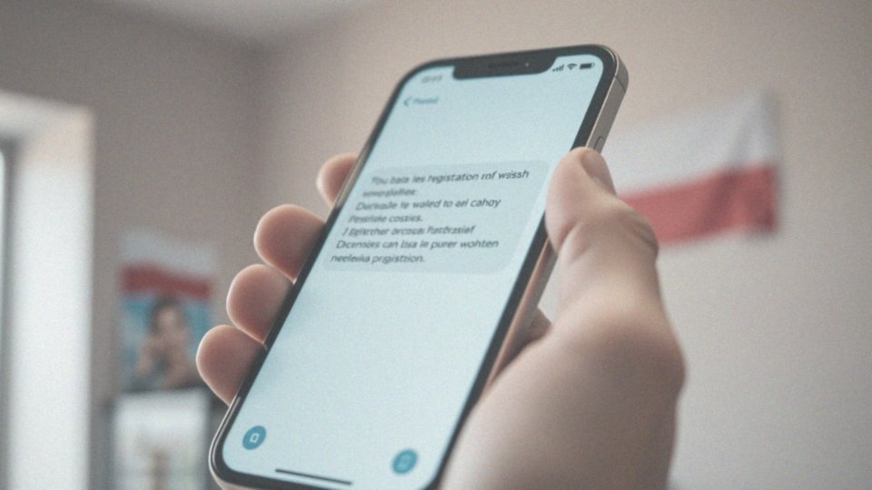 Jak wysłać SMS do rejestracji numeru?