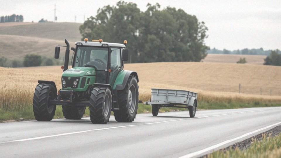 Czy prawo jazdy kat. C uprawnia do prowadzenia zespołu pojazdów z ciągnikiem?