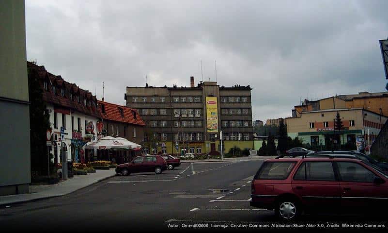 Plac Gladbeck w Wodzisławiu Śląskim