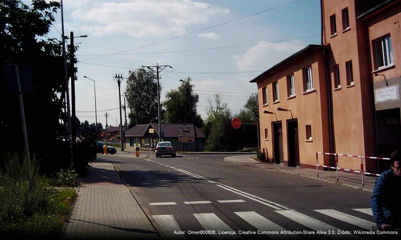 Ulica Bolesława Chrobrego w Wodzisławiu Śląskim