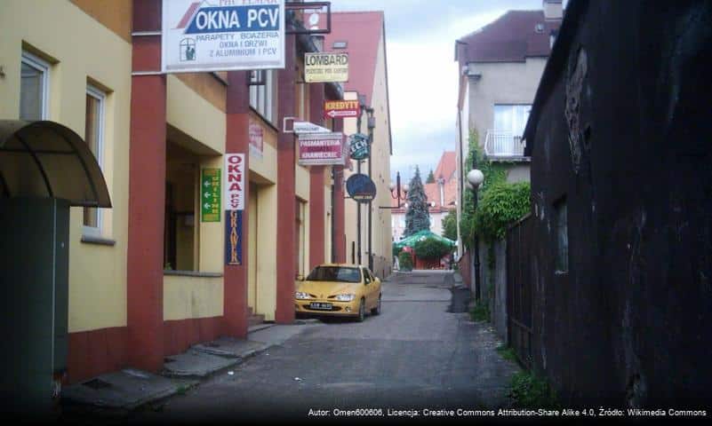 Ulica Zgody w Wodzisławiu Śląskim